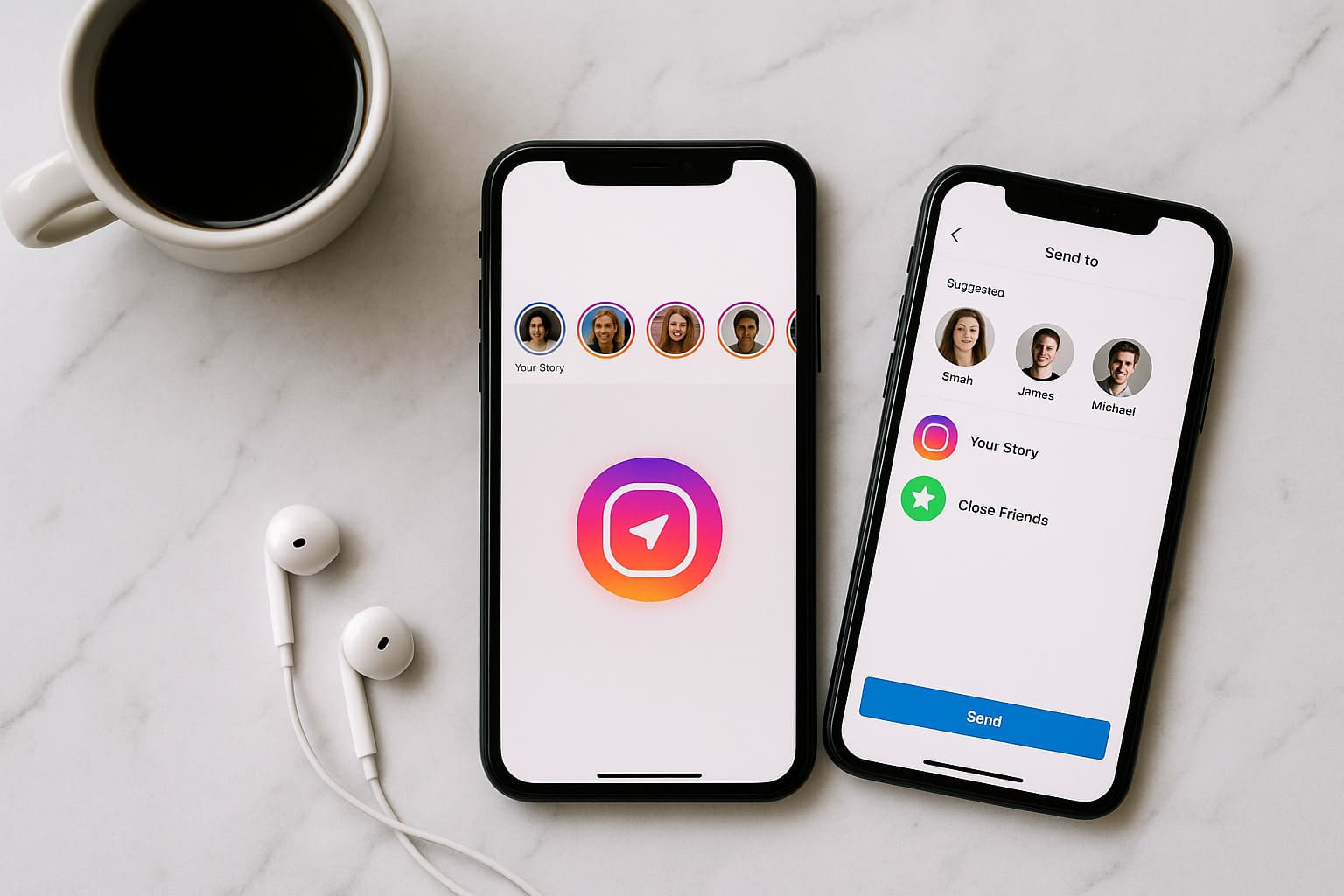 Come condividere una storia su instagram